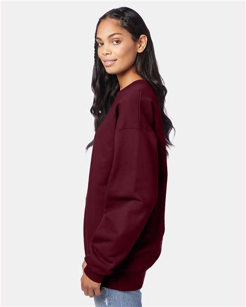 Maroon Ultimate Cotton® Crewneck Sweatshirt - F260
