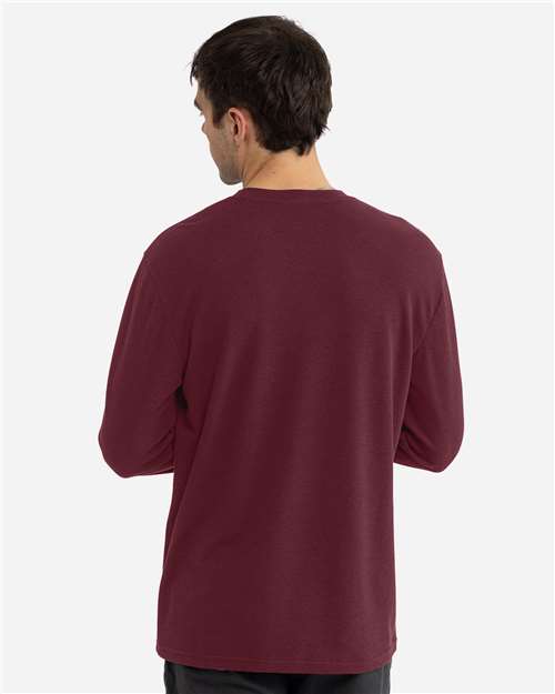 Maroon Unisex Ideal Thermal Long Sleeve T-Shirt - 8211