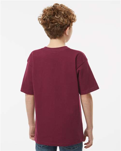 Maroon Youth Gold Soft Touch T-Shirt - 4850