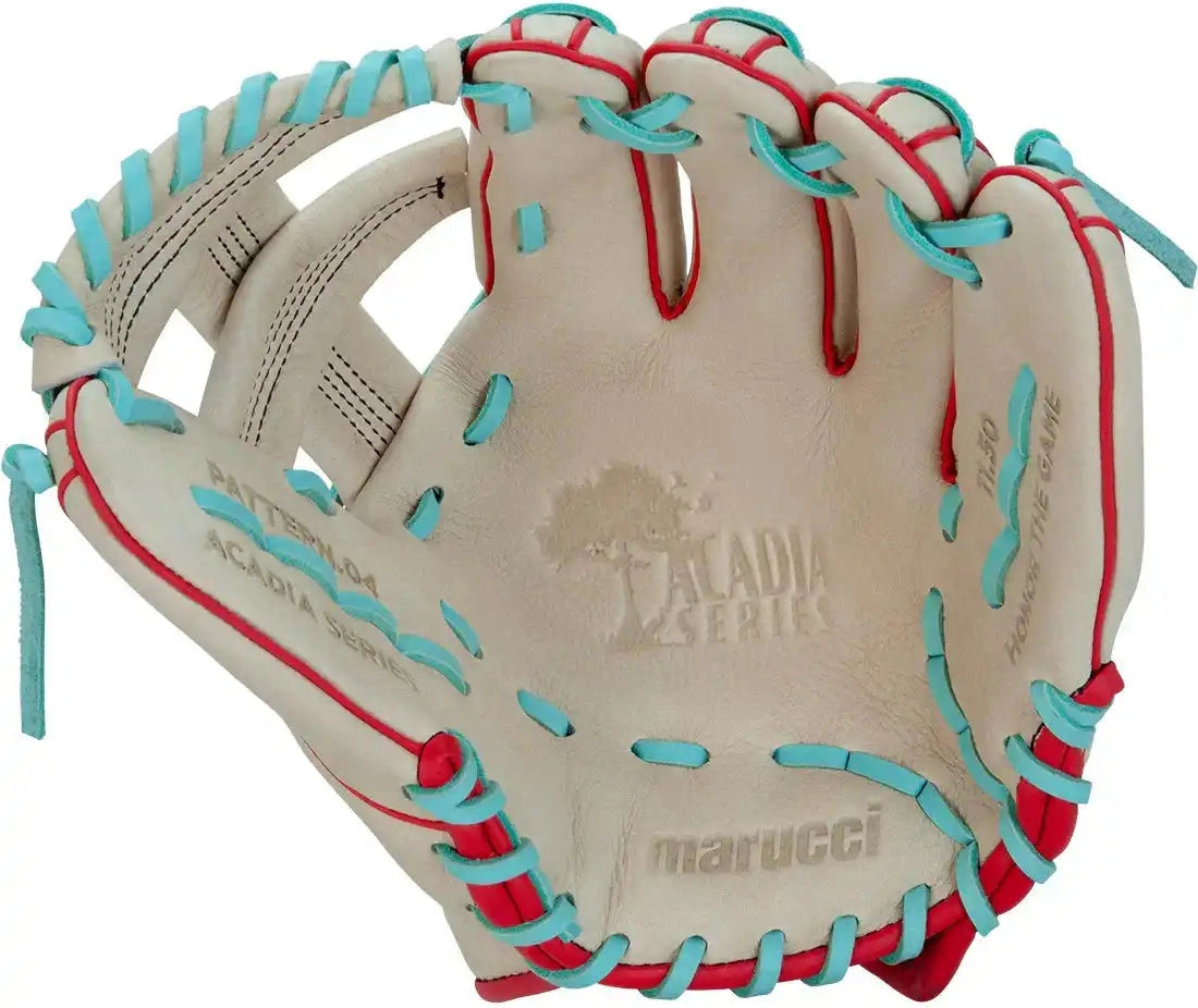 Marucci Acadia V3 43a4 11.5’’ Baseball Infield Glove: Mfg3ac43a4 - Camel Red Mint - Right Throw