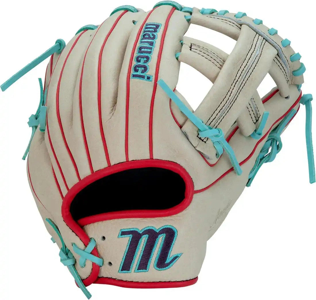 Marucci Acadia V3 43a4 11.5’’ Baseball Infield Glove: Mfg3ac43a4 - Camel Red Mint - Right Throw