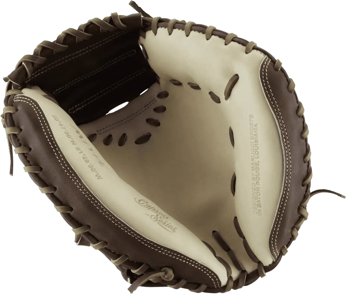 Marucci Cypress m Type 240c1 34.00’’ Catcher’s Mitt - Gumbo Camel - Coffee / Right Throw