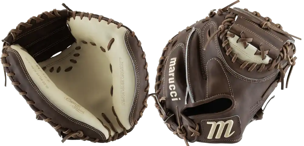 Marucci Cypress m Type 240c1 34.00’’ Catcher’s Mitt - Gumbo Camel - Coffee / Right Throw