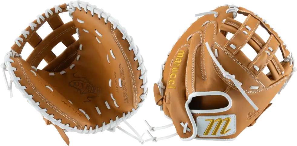 Marucci Oxbow Fastpitch m Type 230c2 33’’ Catcher’s Mitt - Toffee - Tan / Right Throw
