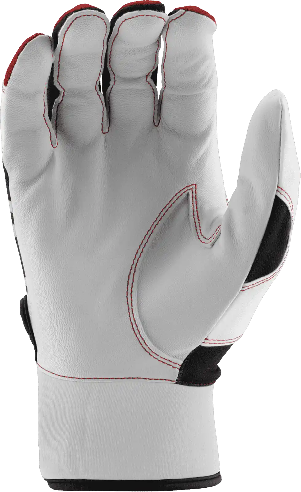 Marucci Swift Lite Youth Batting Gloves - Black Red