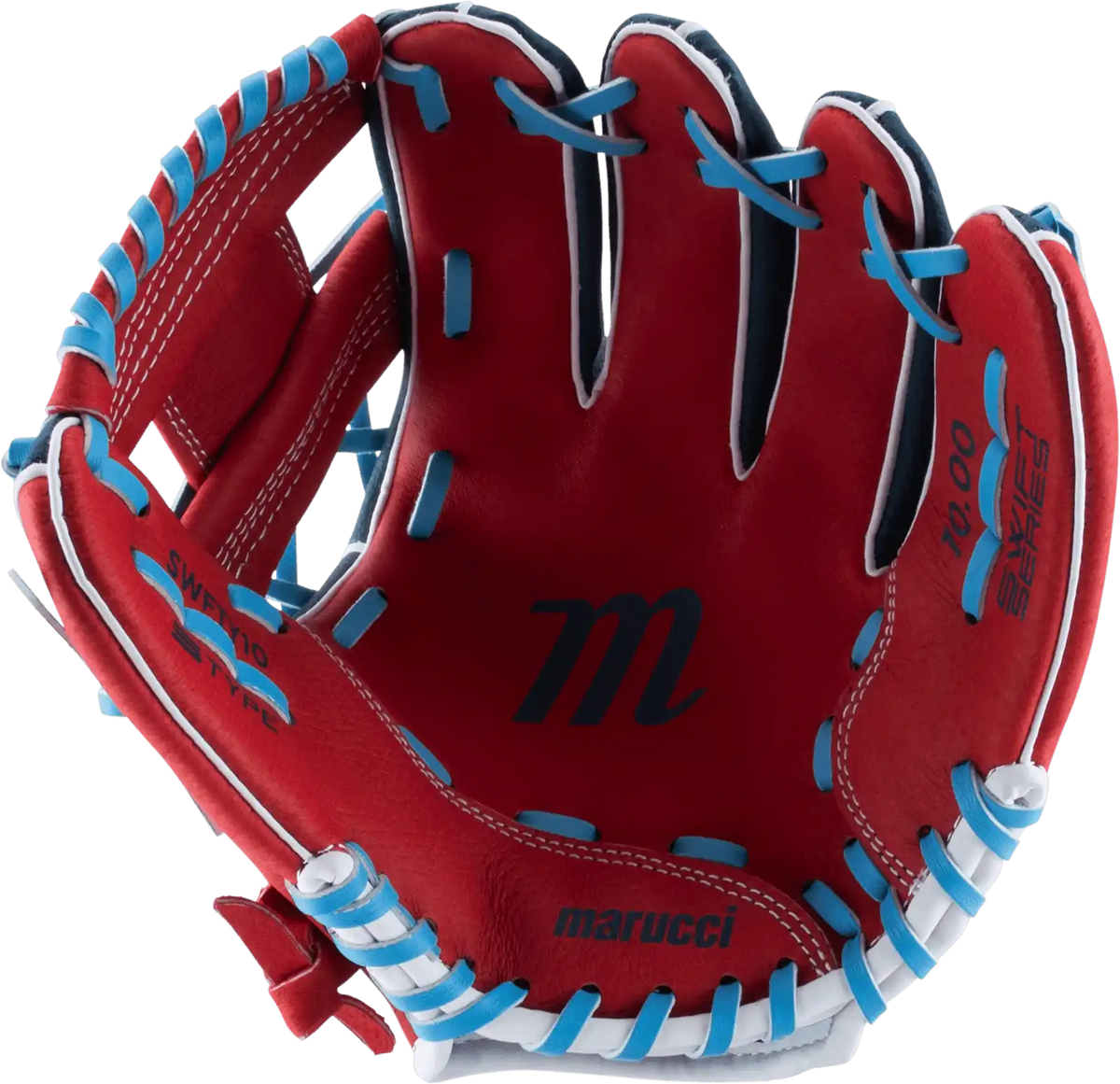Marucci Swift s Type Youth 10.00’’ Utility Glove - Navy Blue Red