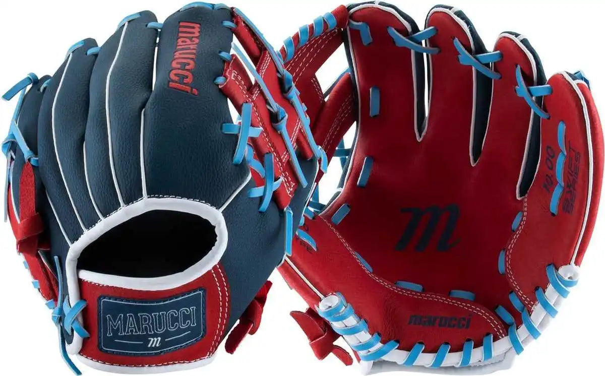 Marucci Swift s Type Youth 10.00’’ Utility Glove - Navy Blue Red