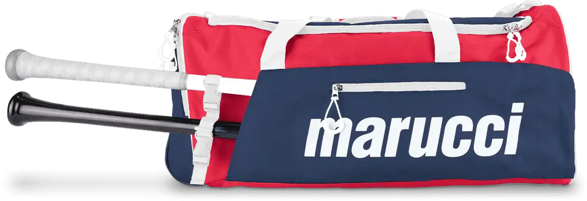 Marucci Team Utility Duffel Bag - Usa - Red Navy