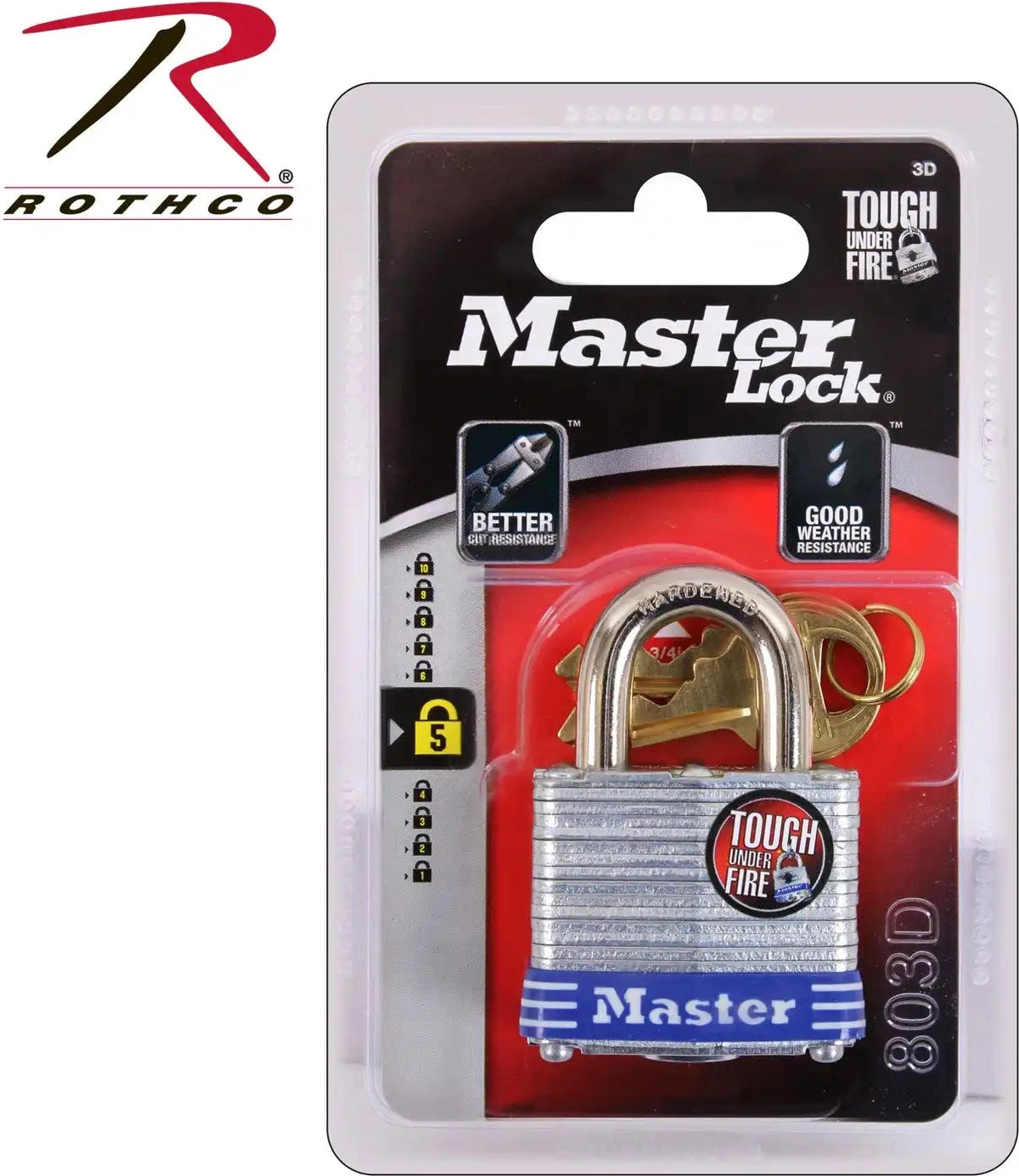 Masterlock Cylinder Tumbler Lock