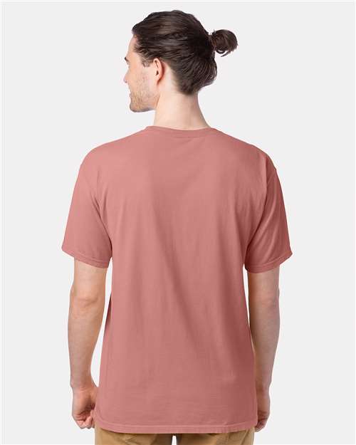 Mauve Garment-Dyed T-Shirt - GDH100