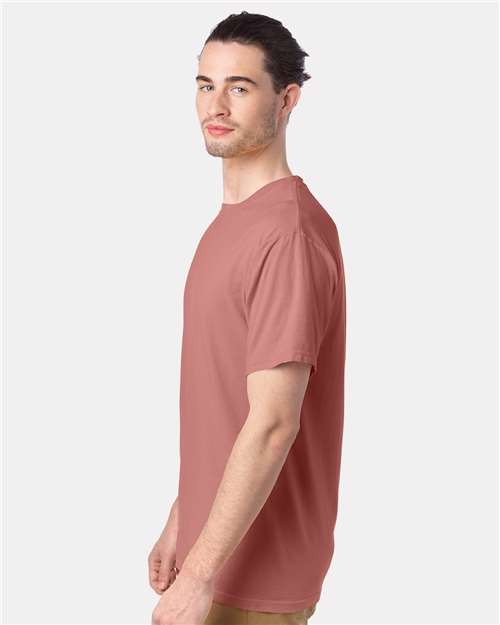 Mauve Garment-Dyed T-Shirt - GDH100