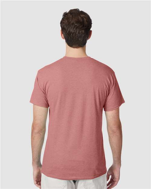 Mauve Heather Perfect-T Triblend T-Shirt - 42TB