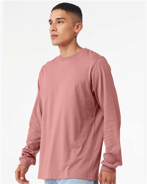 Mauve Jersey Long Sleeve Tee - 3501