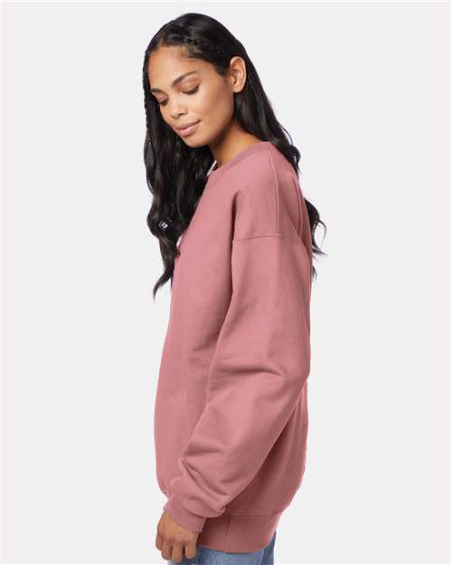 Mauve Ultimate Cotton® Crewneck Sweatshirt - F260