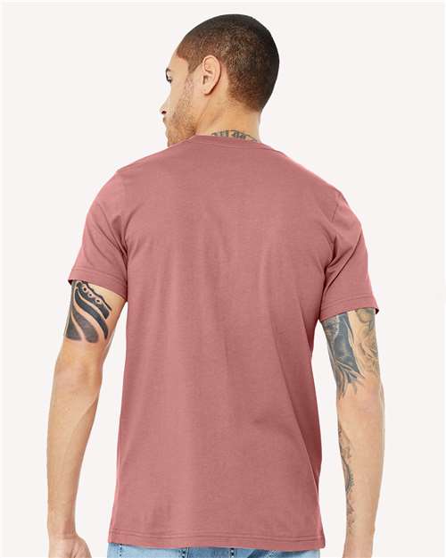 Mauve USA-Made Jersey Tee - 3001U