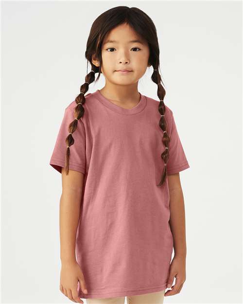 Mauve Youth Jersey Tee - 3001Y