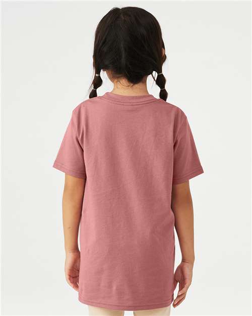 Mauve Youth Jersey Tee - 3001Y