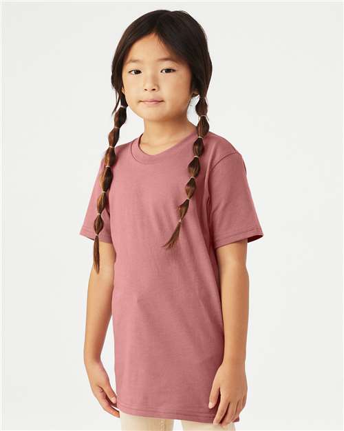 Mauve Youth Jersey Tee - 3001Y