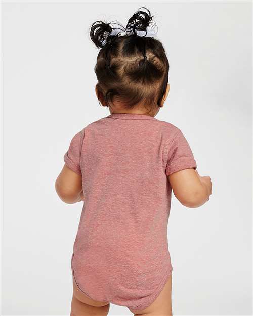 Mauvelous Melange Infant Harborside Mélange Bodysuit - 4491