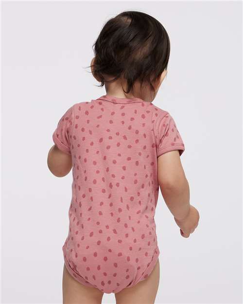 Mauvelous Spot Infant Fine Jersey Bodysuit - 4424