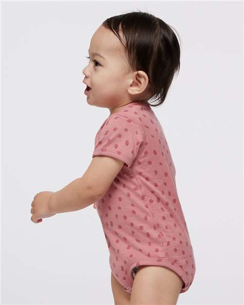 Mauvelous Spot Infant Fine Jersey Bodysuit - 4424