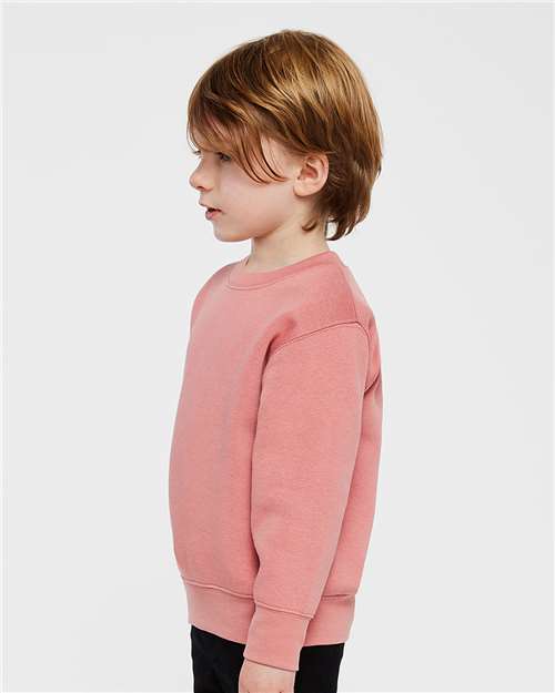 Mauvelous Toddler Fleece Crewneck Sweatshirt - 3317
