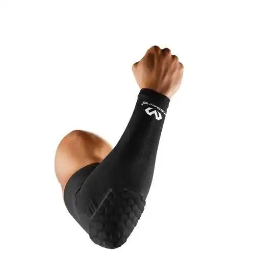 Mcdavid Md6501 Elite Hex Shooter Arm Sleeve Single Adult - Black