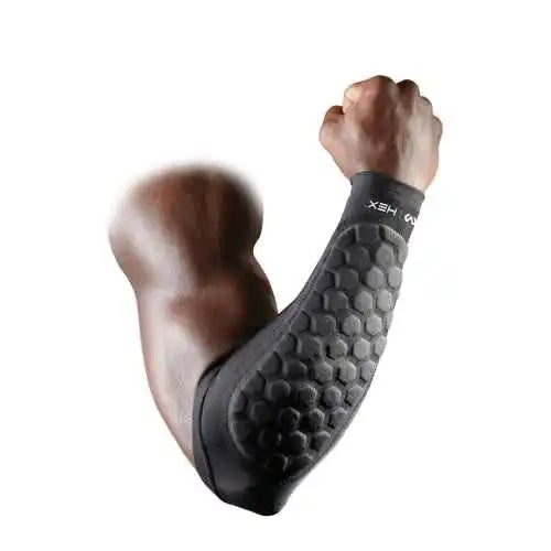Mcdavid Md651 Hex Forearm Sleeves Pair Adult - Black
