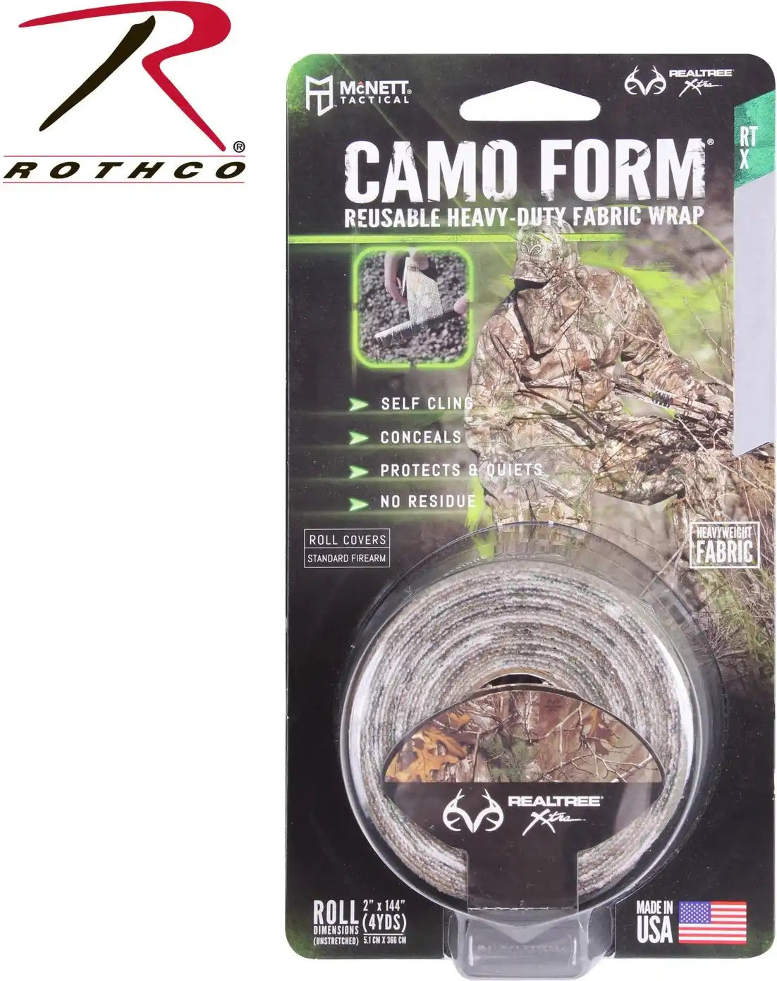 Mcnett Camo Form Self Cling Wrap