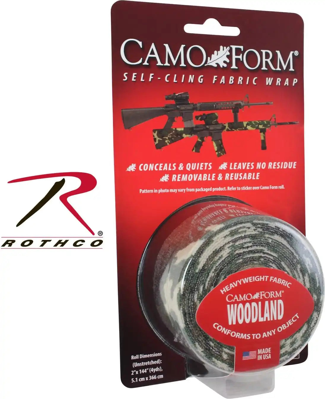 Mcnett Camo Form Self Cling Wrap