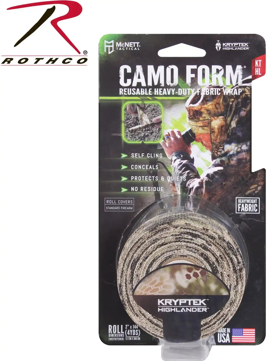 Mcnett Camo Form Self Cling Wrap