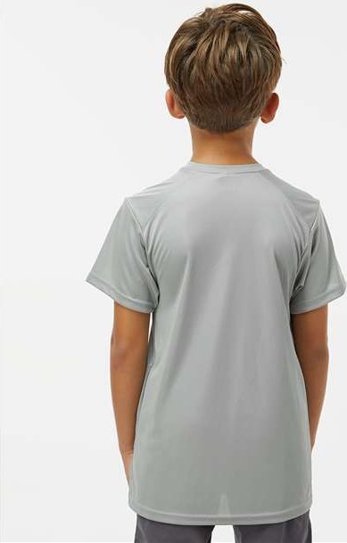 Medium Grey Youth Islander Performance T-Shirt - 208Y