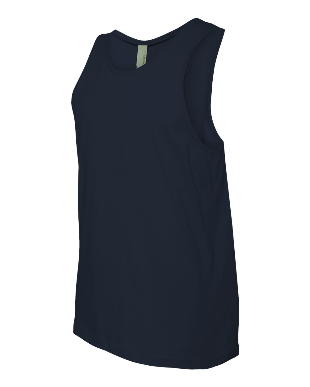 Midnight Navy Cotton Muscle Tank - 3633