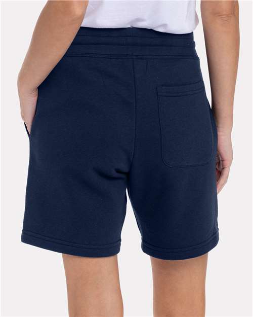 Midnight Navy Fleece Sweat Shorts - 9903