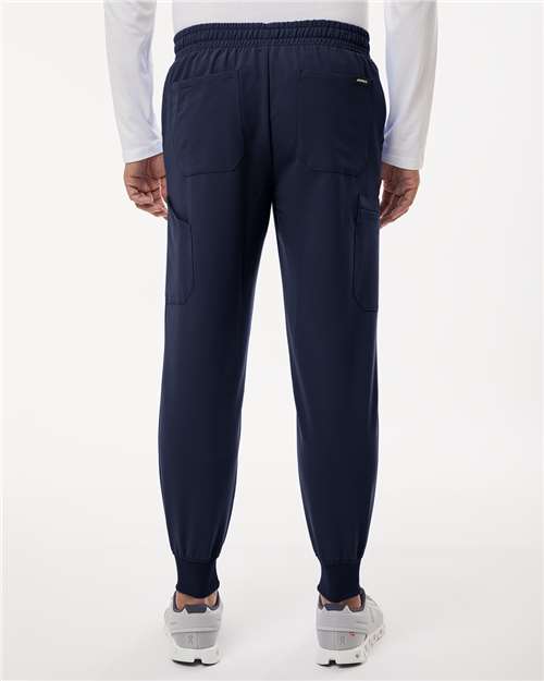 Midnight Navy Osmo 8-Pocket Scrub Joggers - M20002