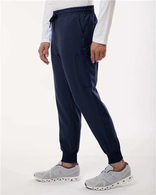 Midnight Navy Osmo 8-Pocket Scrub Joggers - M20002