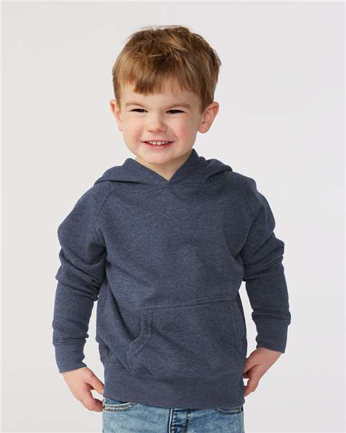 Midnight Navy Toddler Special Blend Hooded Raglan Sweatshirt - PRM10TSB