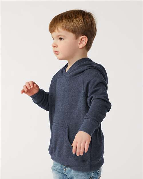 Midnight Navy Toddler Special Blend Hooded Raglan Sweatshirt - PRM10TSB