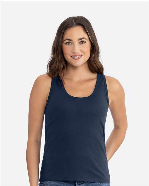 Midnight Navy Women's Cotton Tank - 3933