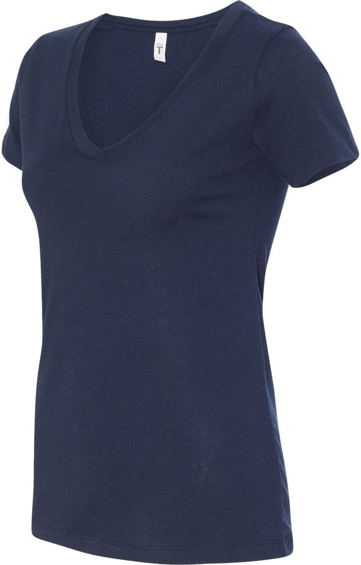 Midnight Navy Women's Ideal V-Neck T-Shirt - 1540