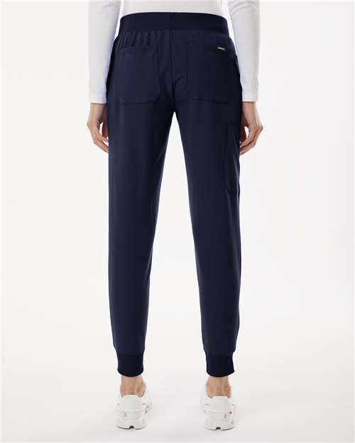 Midnight Navy Women's Silex Knit-Waist Scrub Joggers - W20003