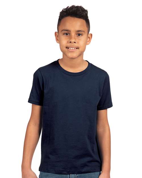 Midnight Navy Youth Cotton T-Shirt - 3310