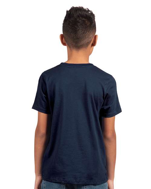 Midnight Navy Youth Cotton T-Shirt - 3310