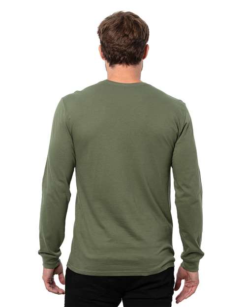 Military Green Epic Long Sleeve T-Shirt - T3000