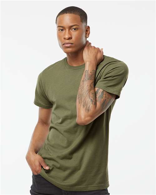 Military Green Fine Jersey T-Shirt - 202