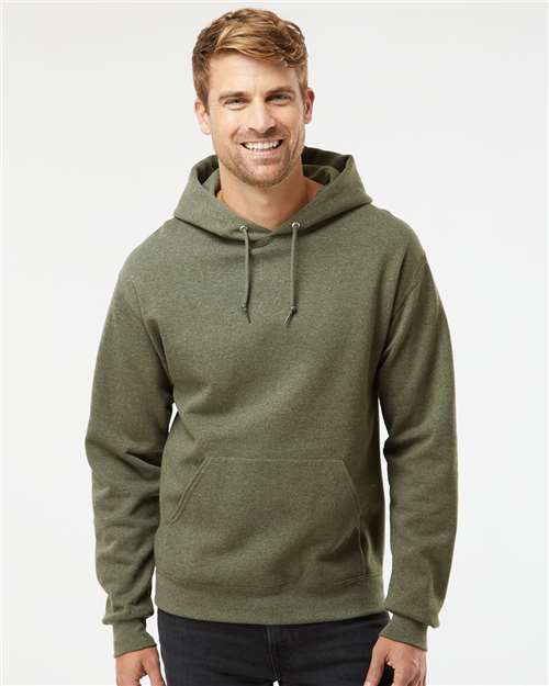 Military Green Heather NuBlend® Hooded Sweatshirt - 996MR