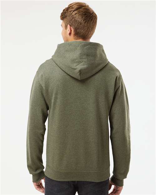 Military Green Heather NuBlend® Hooded Sweatshirt - 996MR