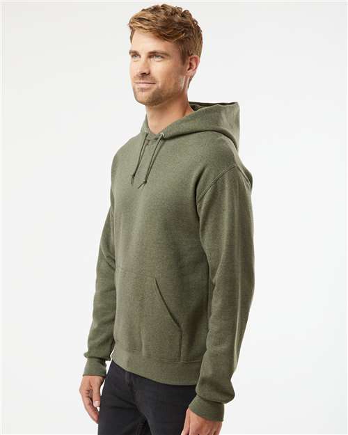 Military Green Heather NuBlend® Hooded Sweatshirt - 996MR