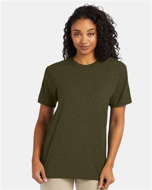 Military Green Heather Perfect-T T-Shirt - 4980