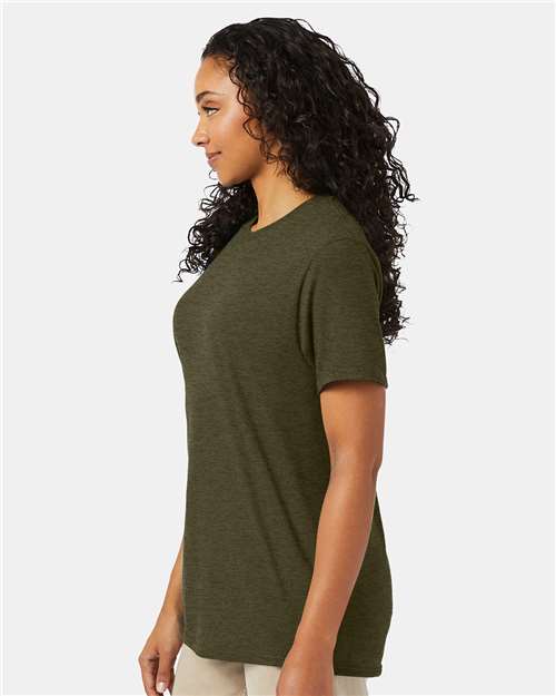 Military Green Heather Perfect-T T-Shirt - 4980